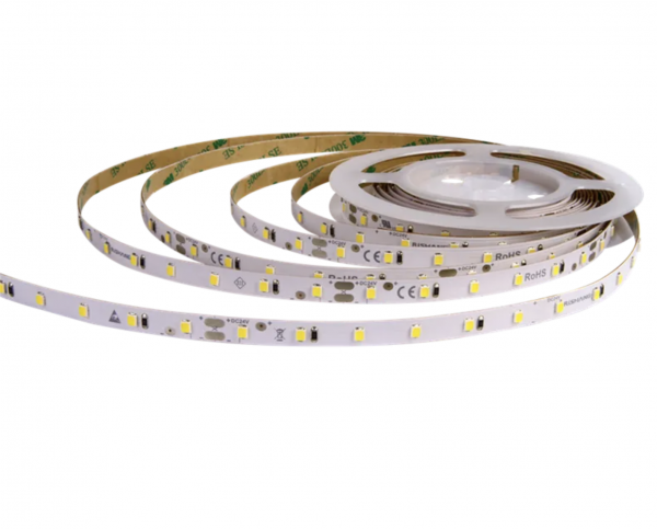LED стрічка 24В RISHANG 60-2835 6Вт 530Лм RD0860TC-B-W Білий Холодний 6500K IP20 8мм